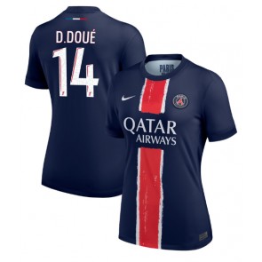 Paris Saint-Germain Desire Doue #14 Hemmatröja Kvinnor 2024-25 Kortärmad